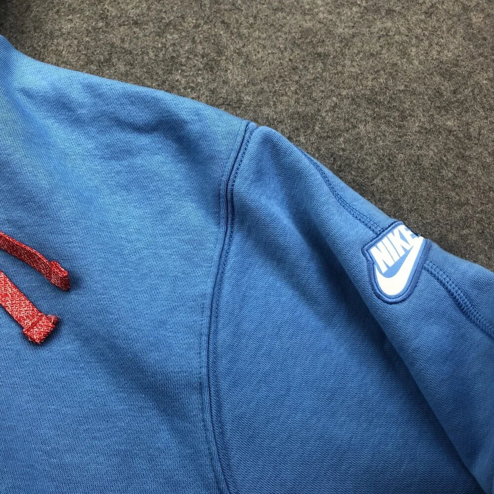 Houston Oilers Hoodie Mens XL Blue NFL Football Nike Graphic Sweatshirt
